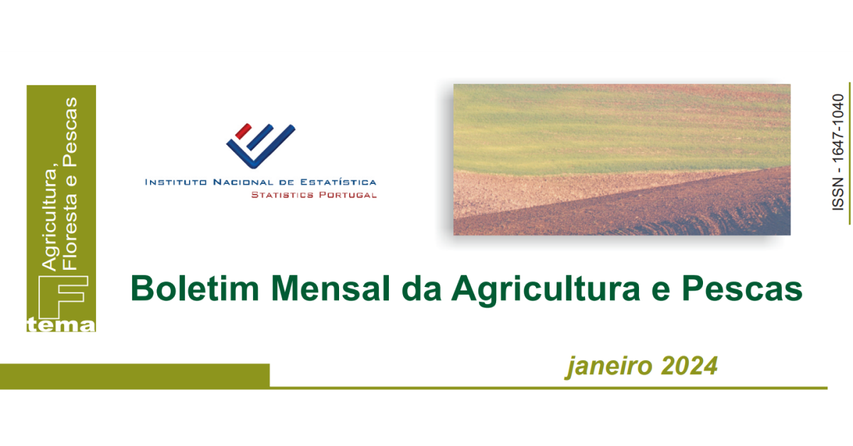 Boletim Mensal da Agricultura e Pescas – Janeiro de 2024