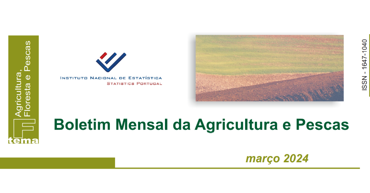 Boletim Mensal da Agricultura e Pescas – Março de 2024