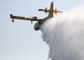 incêndio avião água