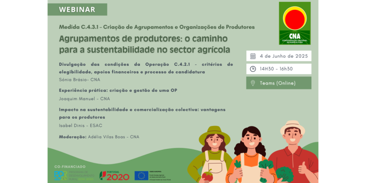 Agrupamentos produtores sustentabilidade sector agrícola