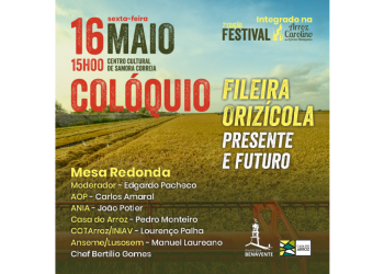 Colóquio Arroz Carolino fileira Orizícola