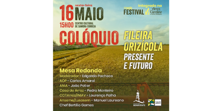 Colóquio Arroz Carolino fileira Orizícola