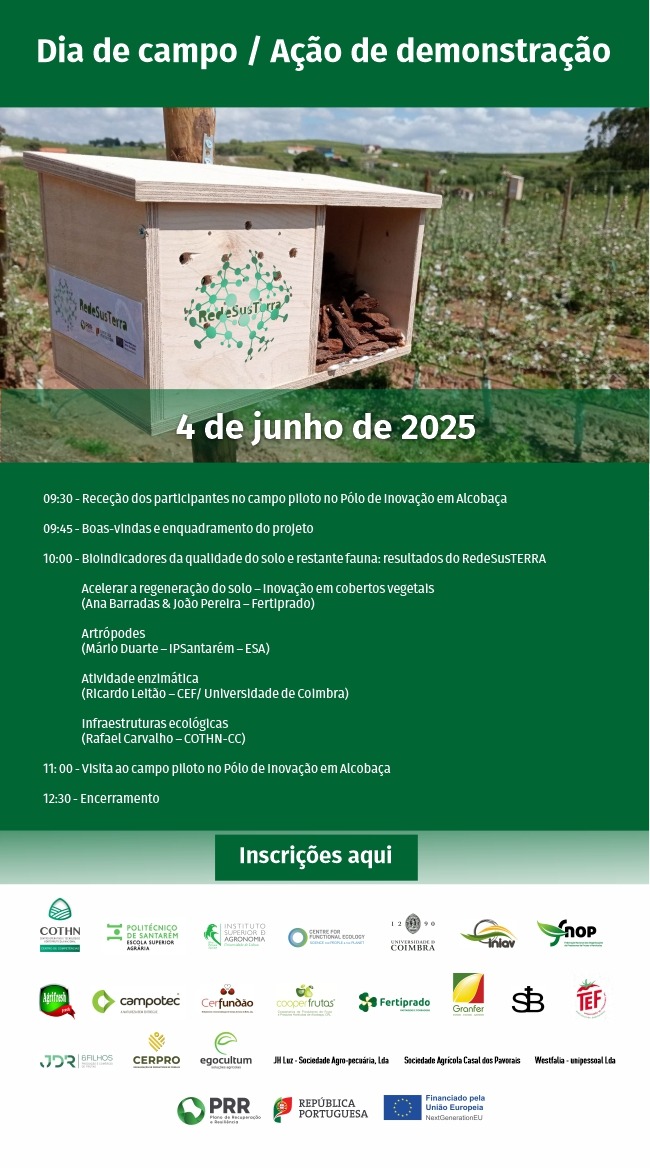 RedeSusTERRA Dia de campo / Ação de demonstração
