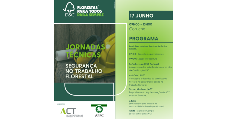 Jornadas Técnicas alusivas à Segurança no Trabalho Florestal