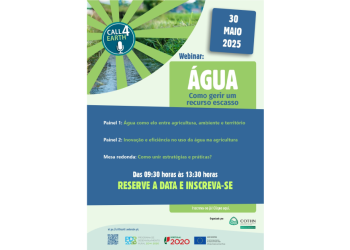 Webinar Call4Earth Como gerir água