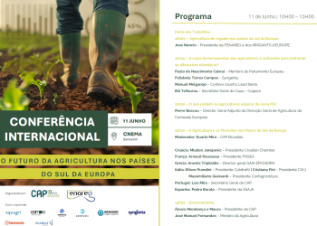 FNA25 Conferência internacional O Futuro da Agricultura nos Países do Sul da Europa