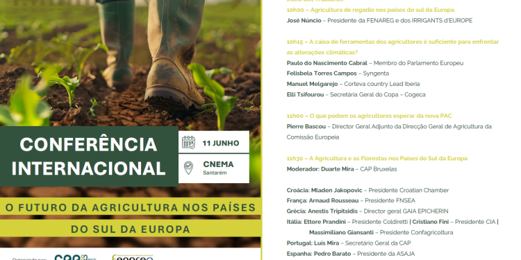 FNA25 Conferência internacional O Futuro da Agricultura nos Países do Sul da Europa