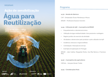 Ação de sensibilização Água para Reutilização-min