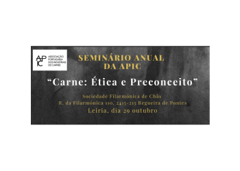 Seminário Anual da APIC Carne Ética e Preconceito