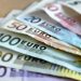dinheiro notas euros