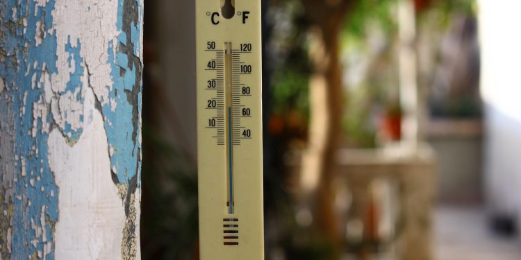 termómetro calor