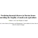 financial distress iberian farms